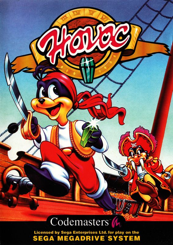 Captain Lang box art for Sega Mega Drive